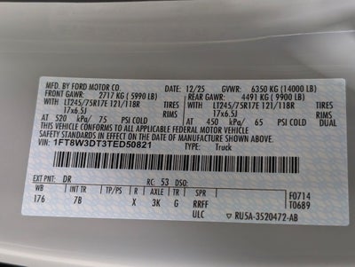 2026 Ford F-350SD Platinum DRW