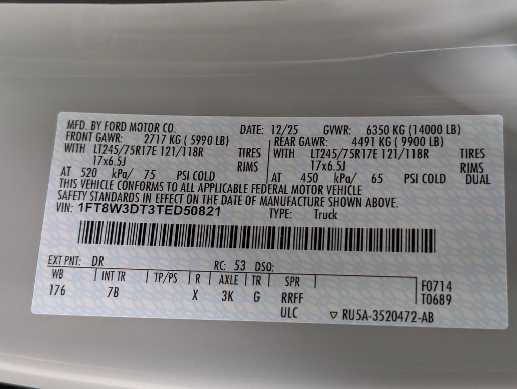 2026 Ford F-350SD Platinum DRW