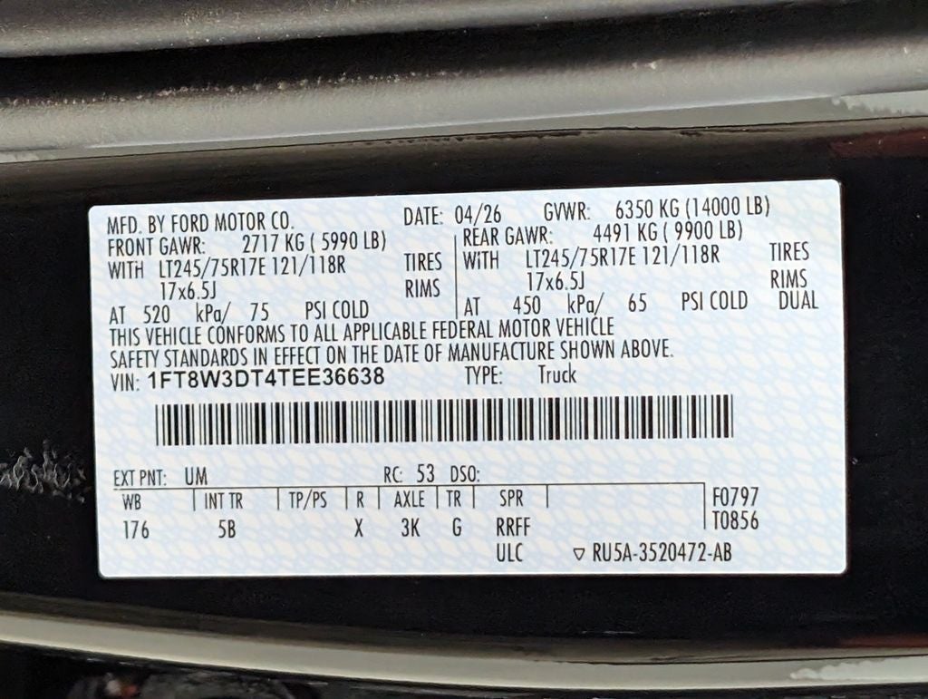 2026 Ford F-350SD Lariat DRW