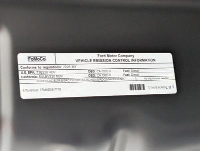 2026 Ford F-350SD Lariat DRW