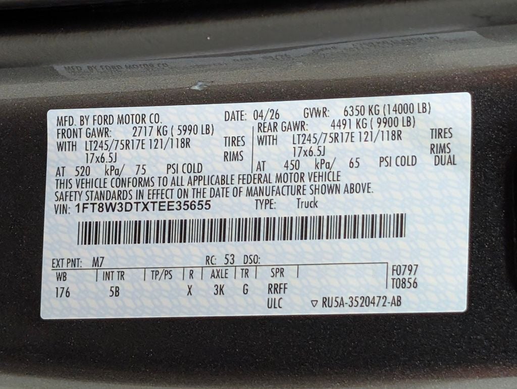2026 Ford F-350SD Lariat DRW