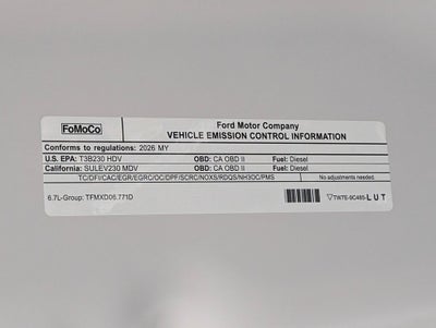 2026 Ford F-350SD Lariat DRW