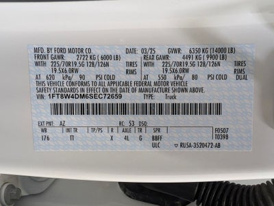 2025 Ford F-450SD Platinum DRW