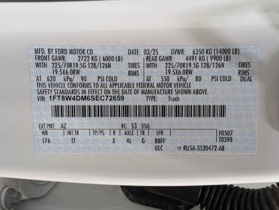 2025 Ford F-450SD Platinum DRW