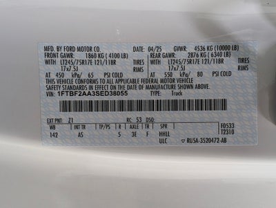 2025 Ford F-250SD XL