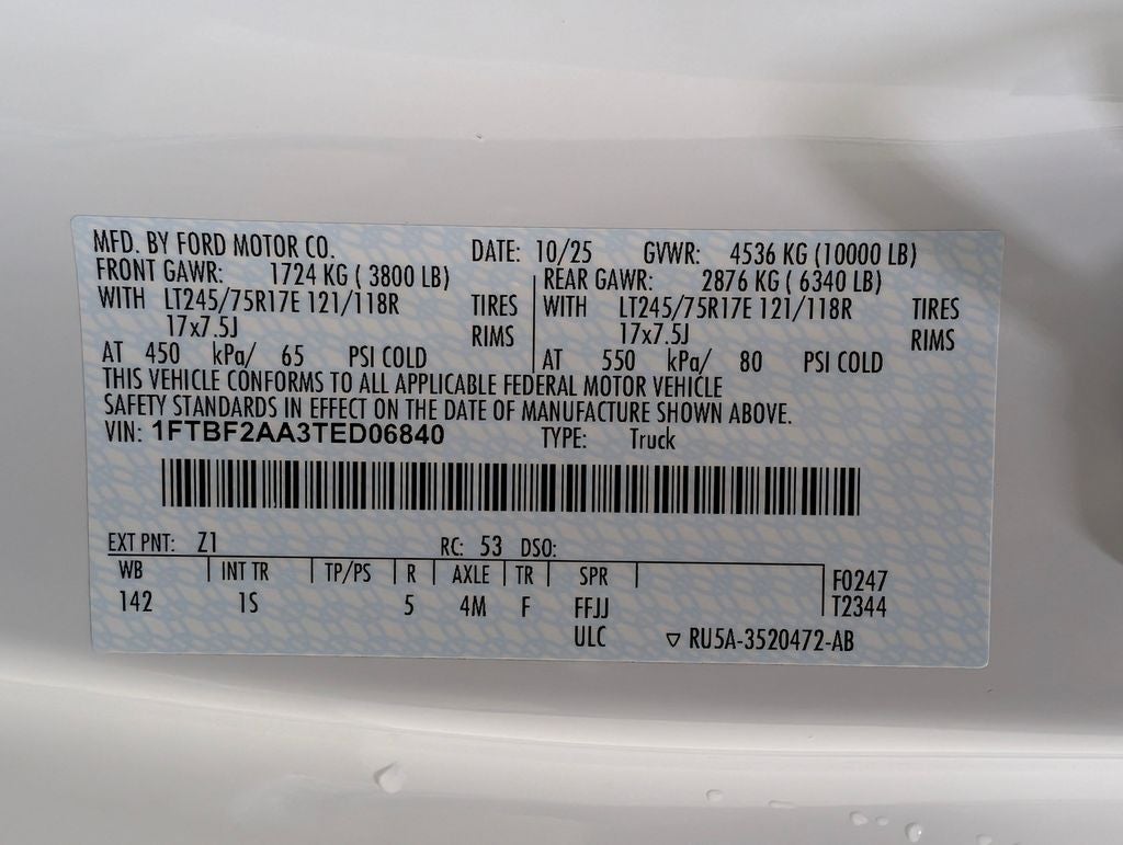 2026 Ford F-250SD XL