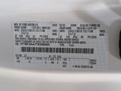 2026 Ford F-250SD XL