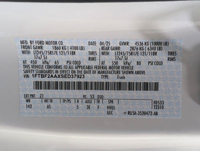 2025 Ford F-250SD XL