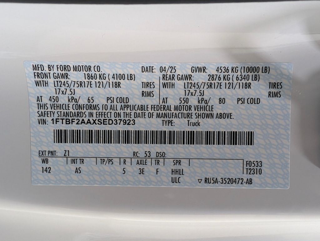 2025 Ford F-250SD XL