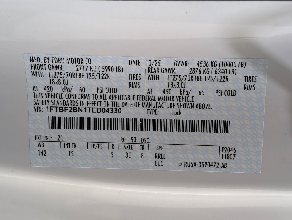 2026 Ford F-250SD XL