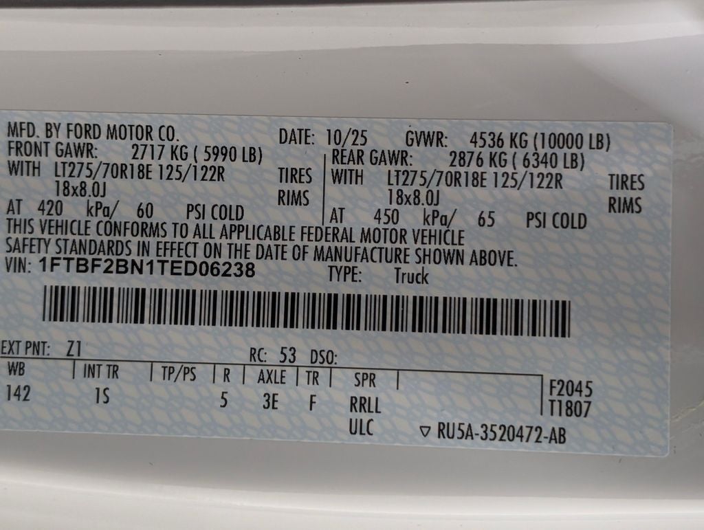 2026 Ford F-250SD XL