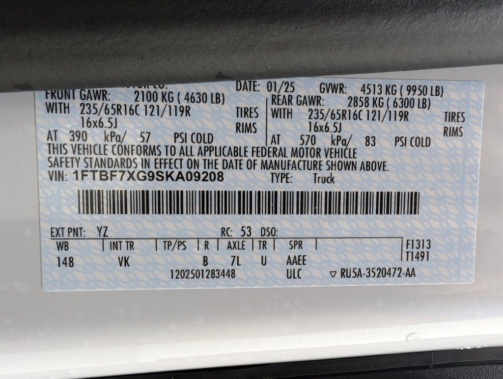 2025 Ford Transit-350 Base