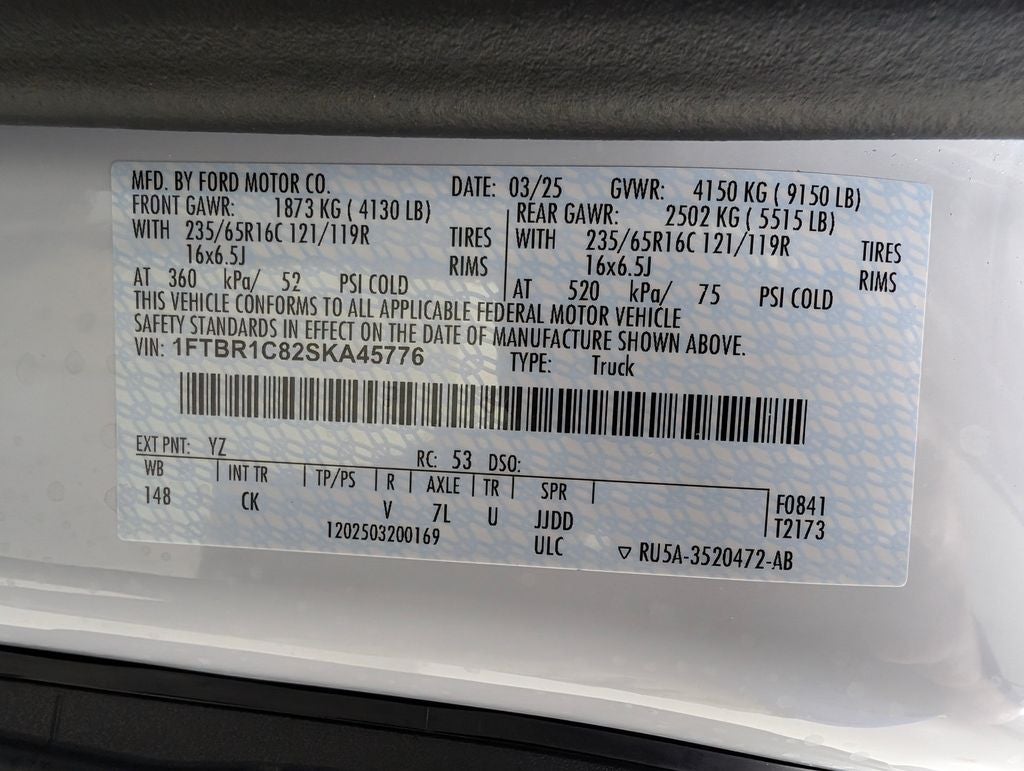 2025 Ford Transit-250 Base