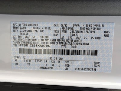 2025 Ford Transit-250 Base