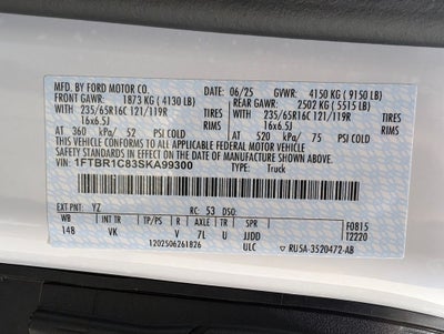 2025 Ford Transit-250 Base