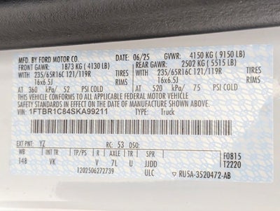 2025 Ford Transit-250 Base