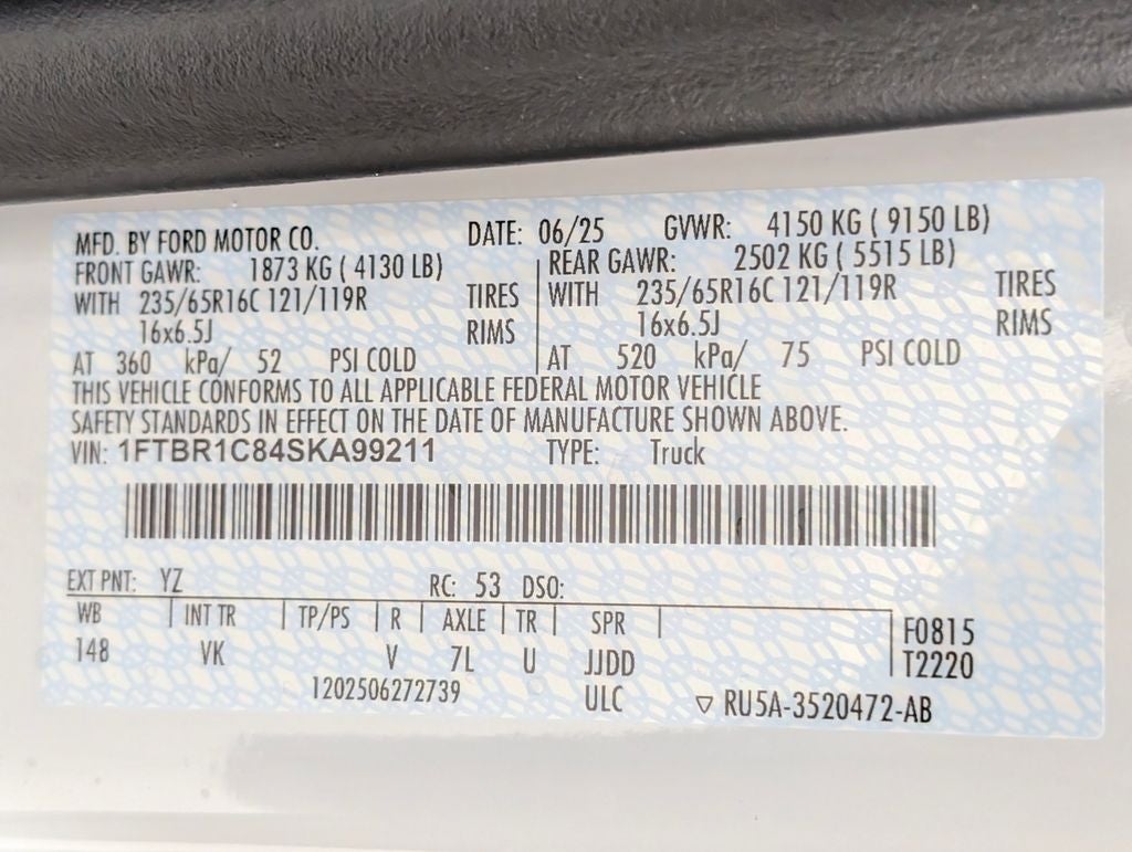 2025 Ford Transit-250 Base