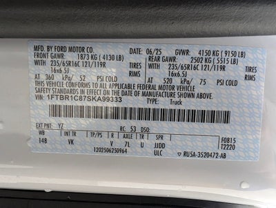 2025 Ford Transit-250 Base