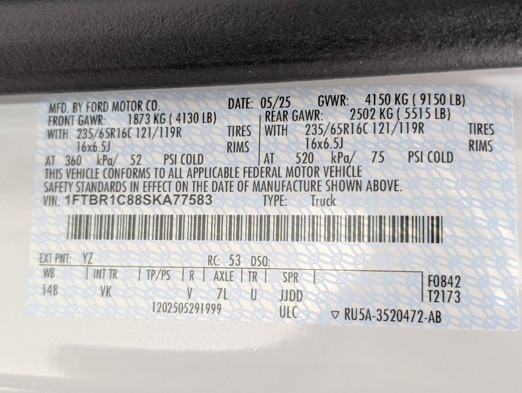 2025 Ford Transit-250 Base