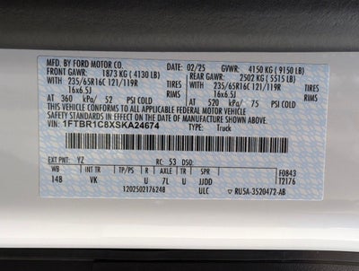 2025 Ford Transit-250 Base