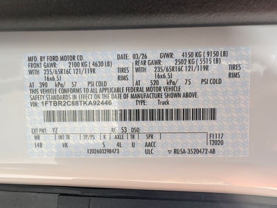 2026 Ford Transit-250 Base