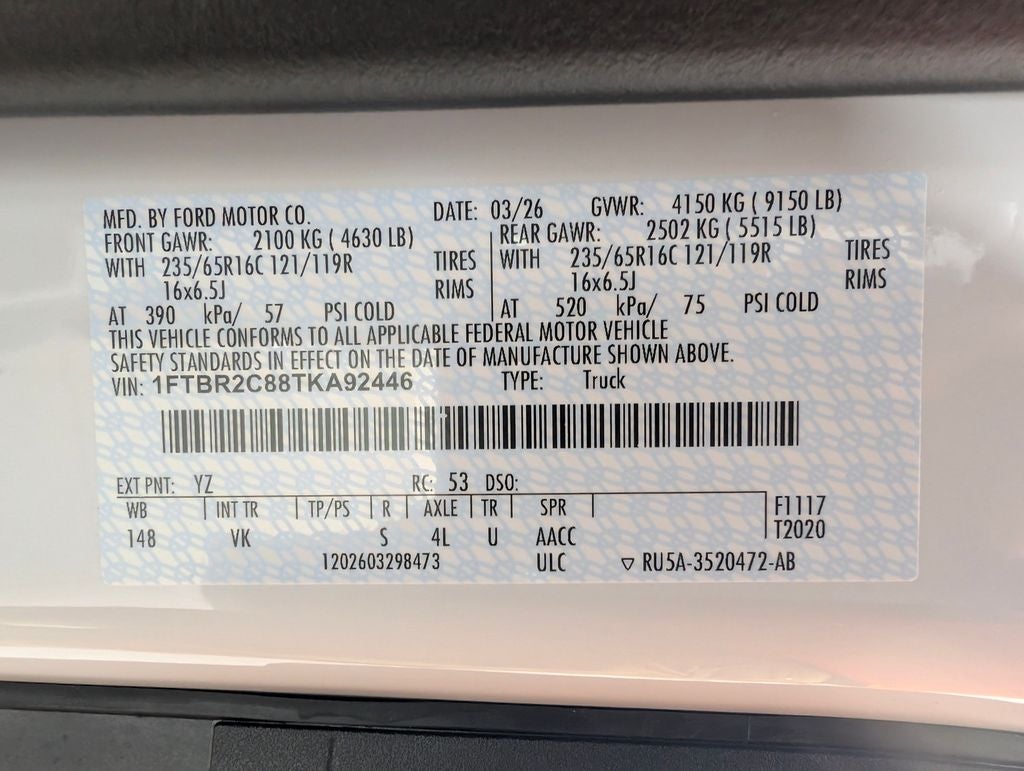 2026 Ford Transit-250 Base