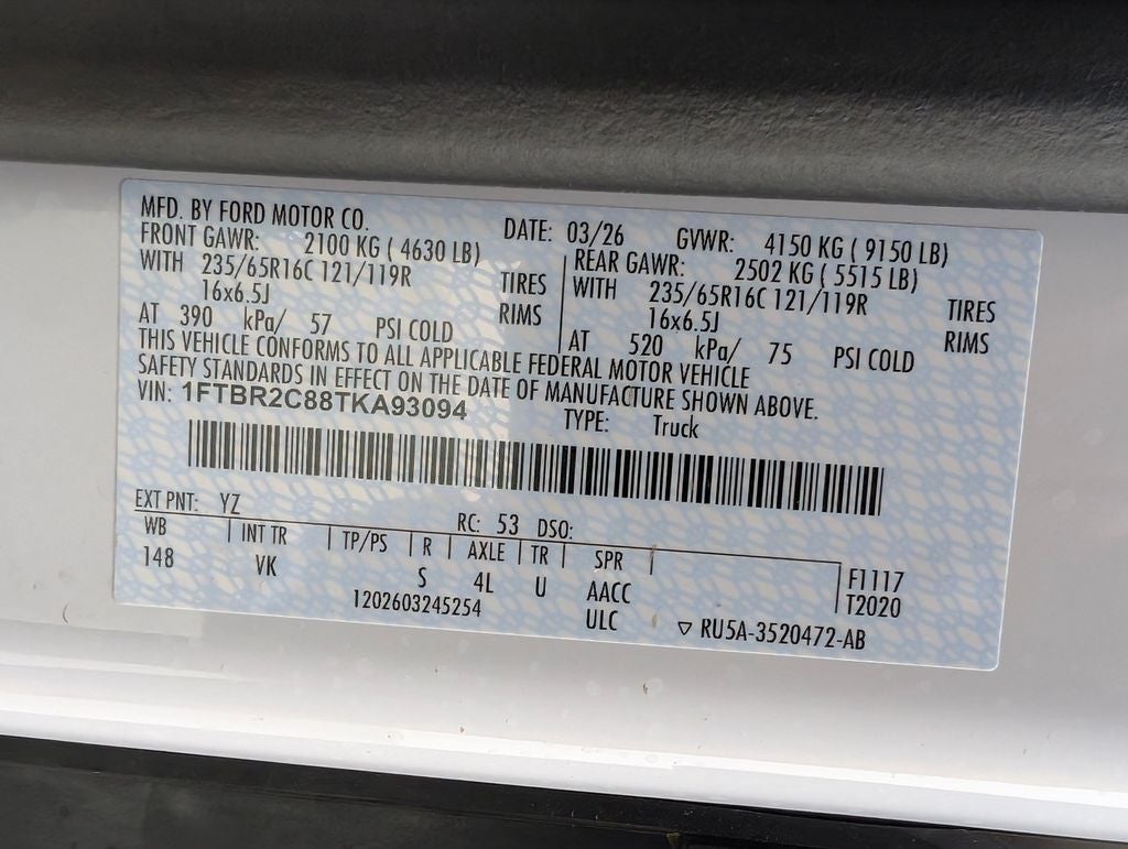 2026 Ford Transit-250 Base