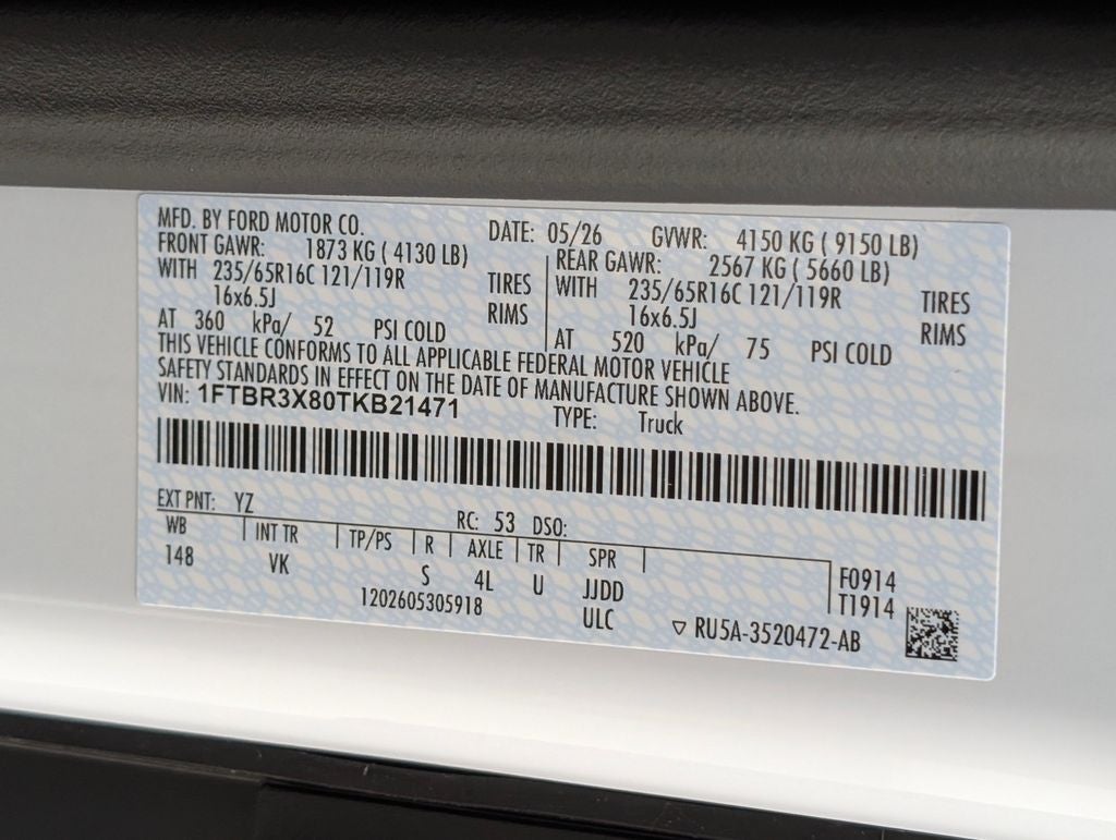 2026 Ford Transit-250 Base