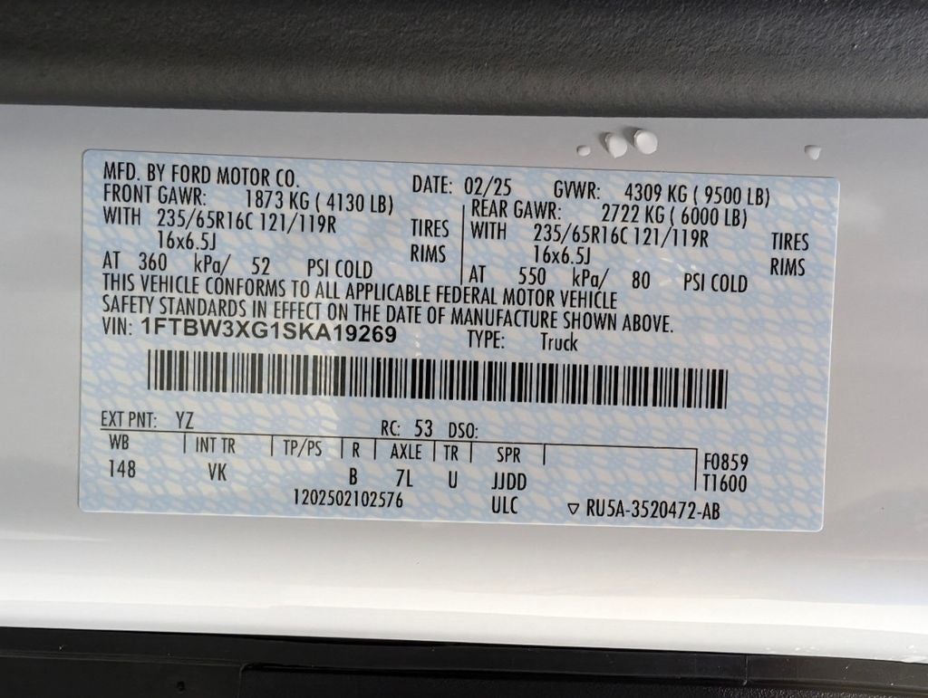 2025 Ford Transit-350 Base