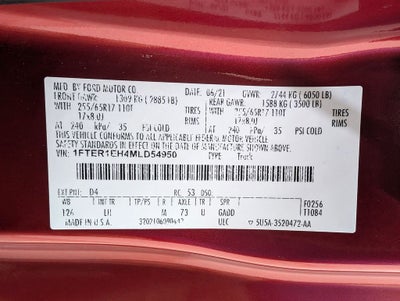 2021 Ford Ranger XLT