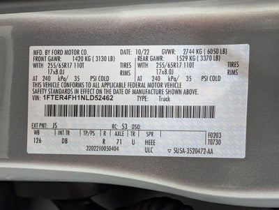 2022 Ford Ranger Lariat