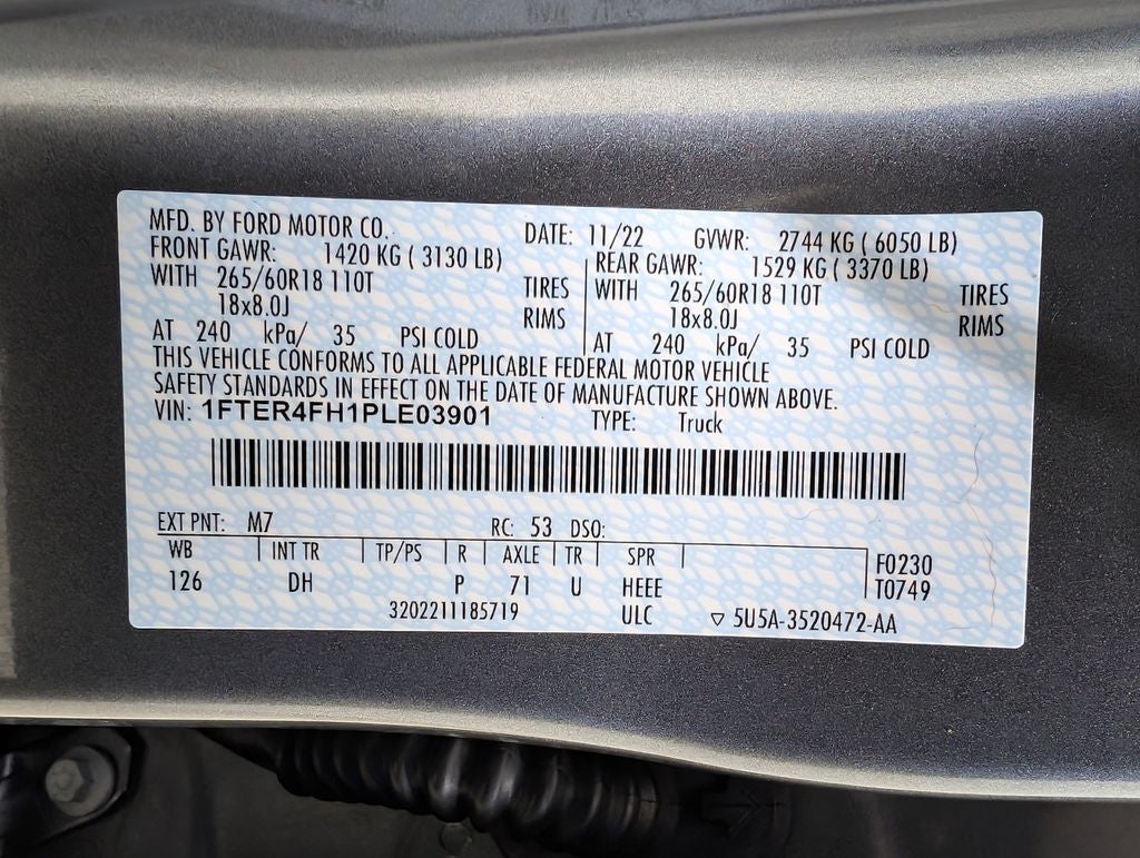 2023 Ford Ranger Lariat