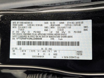 2022 Ford Ranger Lariat