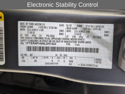 2022 Ford Ranger Lariat