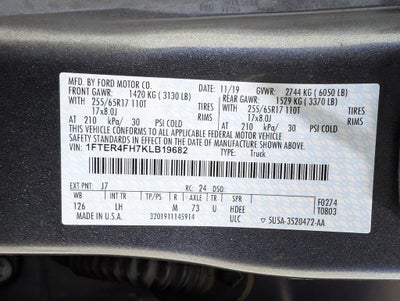 2019 Ford Ranger XLT