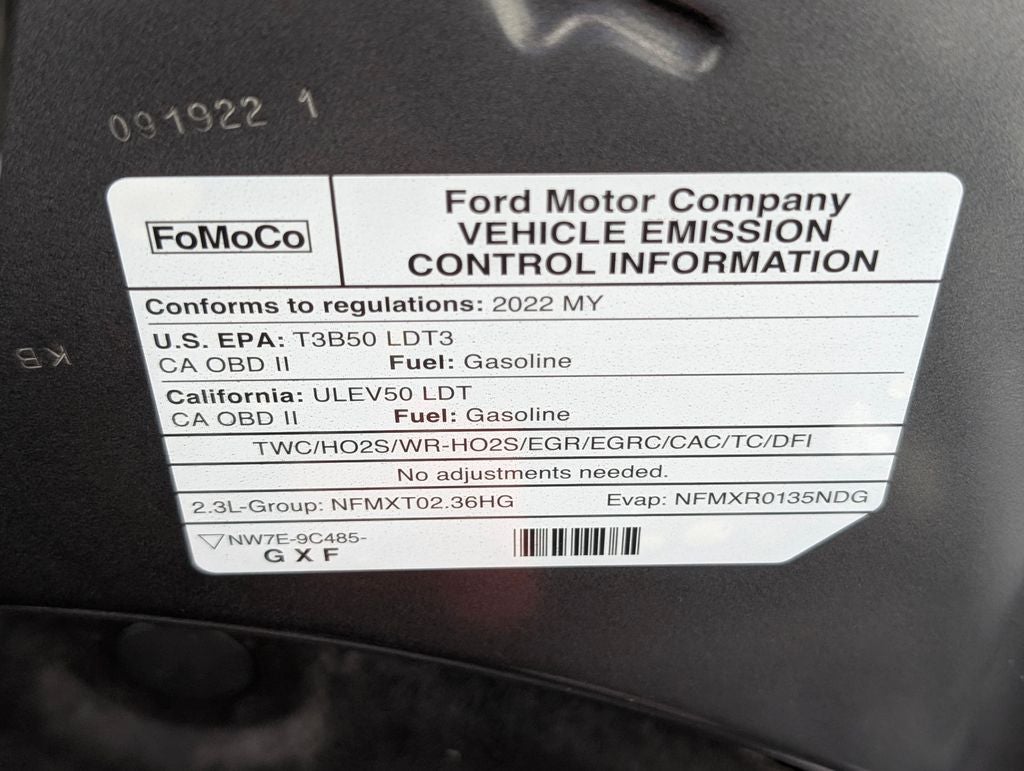 2022 Ford Ranger Lariat