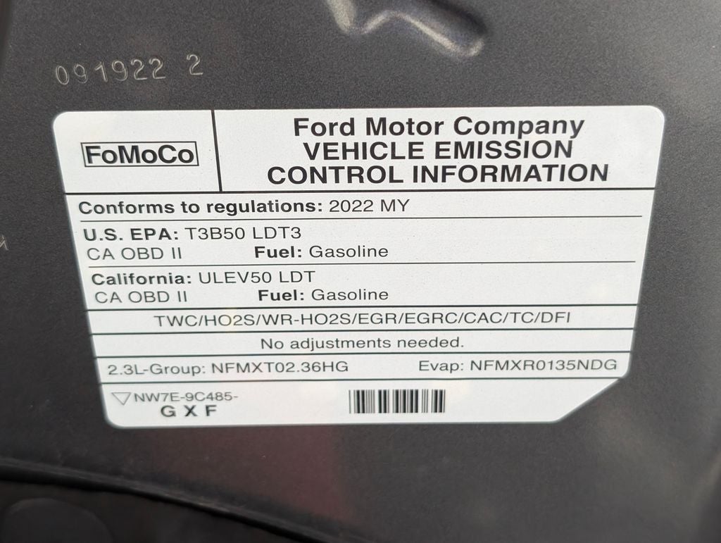 2022 Ford Ranger Lariat