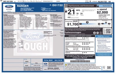 2022 Ford Ranger Lariat
