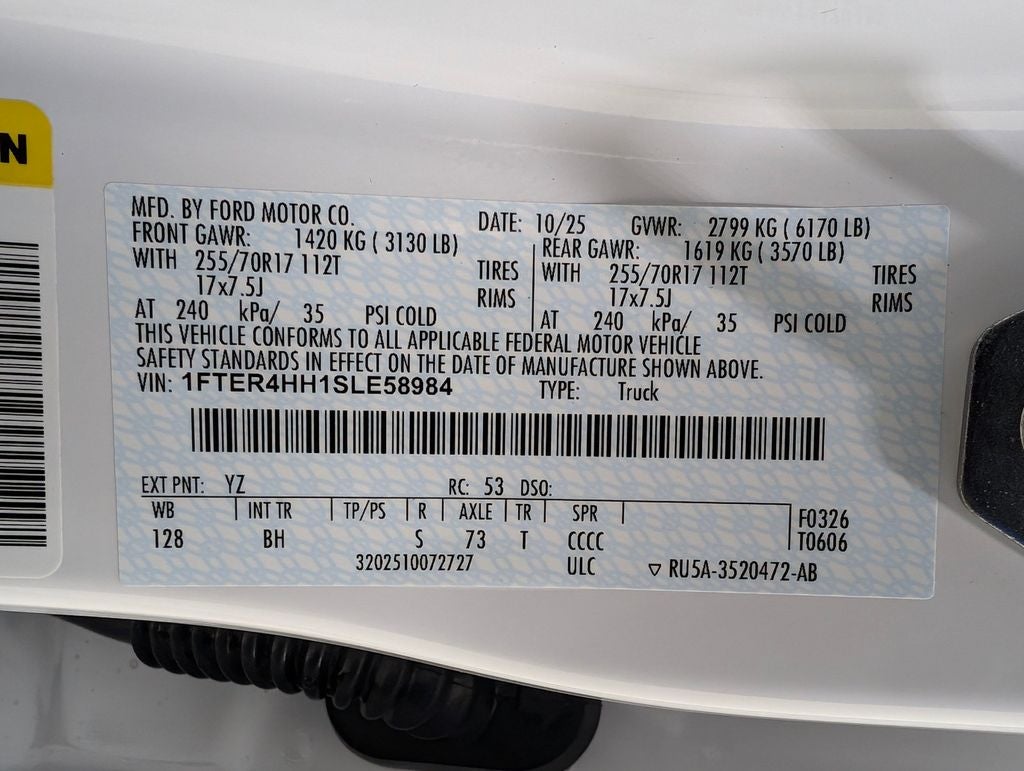 2025 Ford Ranger XLT