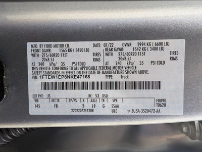 2022 Ford F-150 XLT