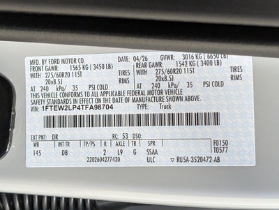 2026 Ford F-150 STX