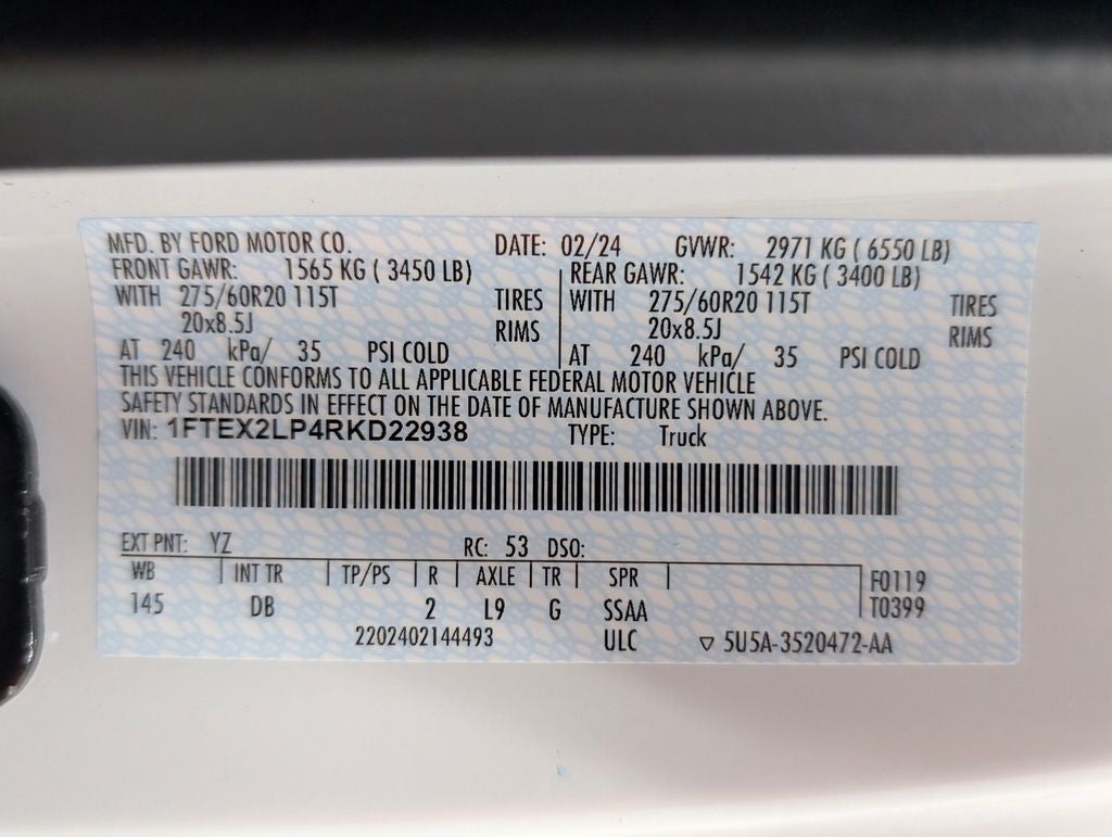 2024 Ford F-150 STX