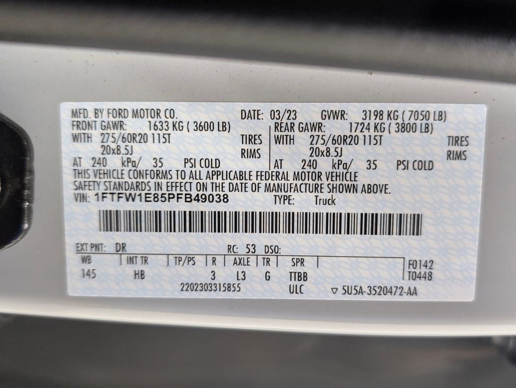 2023 Ford F-150 Lariat