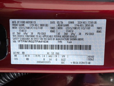 2026 Ford F-150 Raptor