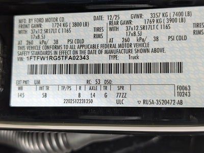 2026 Ford F-150 Raptor