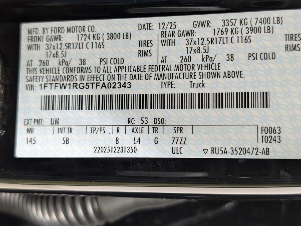 2026 Ford F-150 Raptor