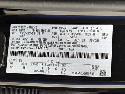 2026 Ford F-150 Raptor