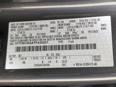 2026 Ford F-150 Raptor