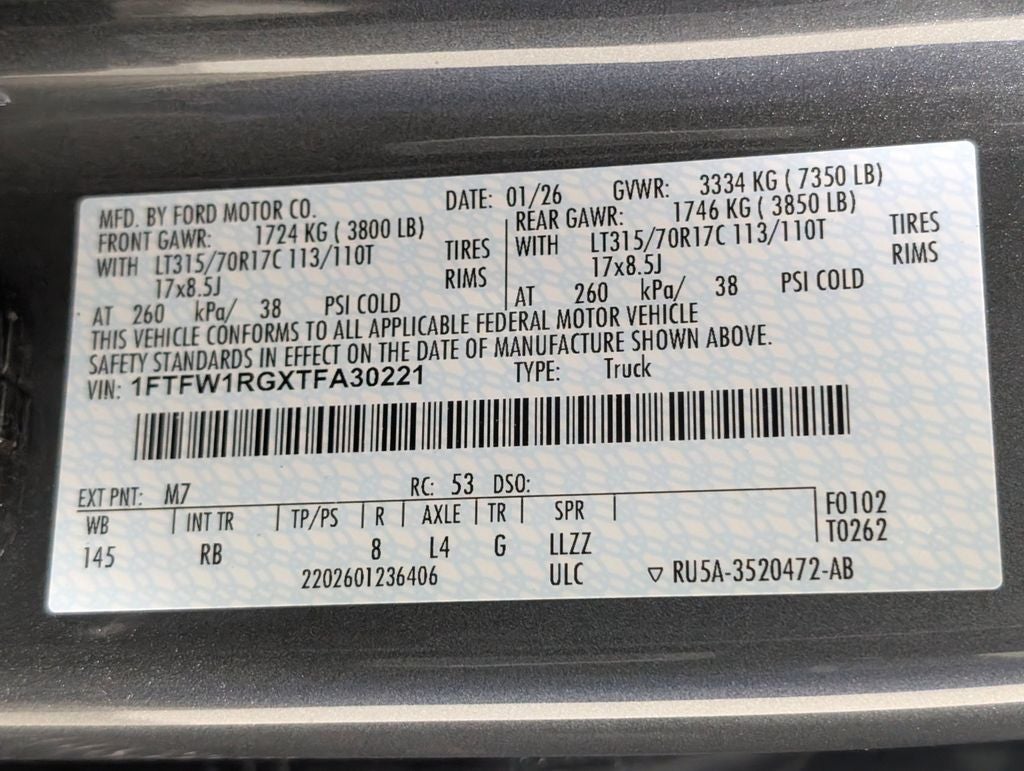 2026 Ford F-150 Raptor