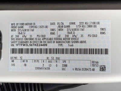 2026 Ford F-150 XLT